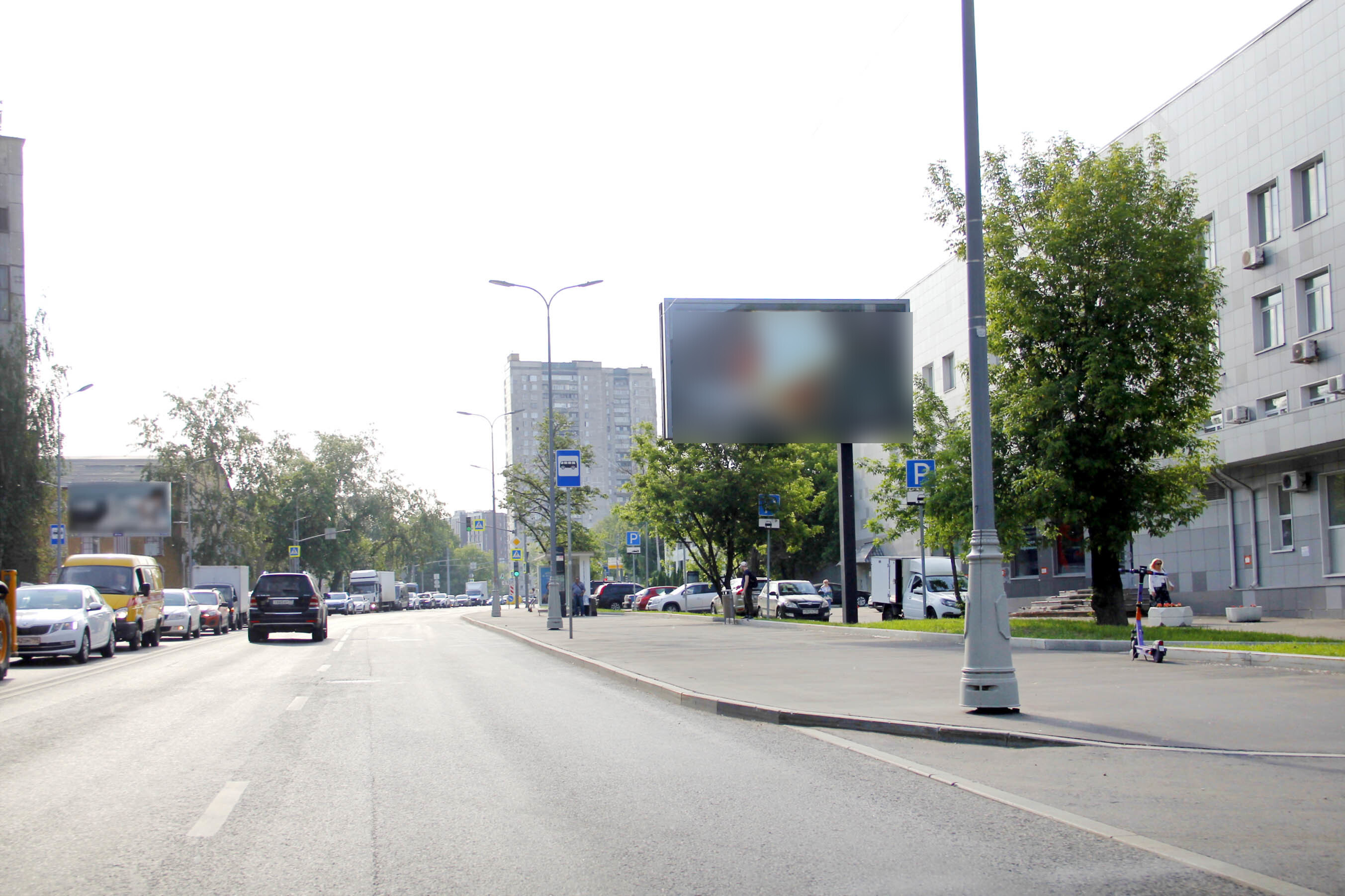 Фотография рекламного носителя, тип: Билборд 3x6, адрес: Семеновская Б. ул., д.42, поз.1, Москва, Россия. Сторона А1 №489617