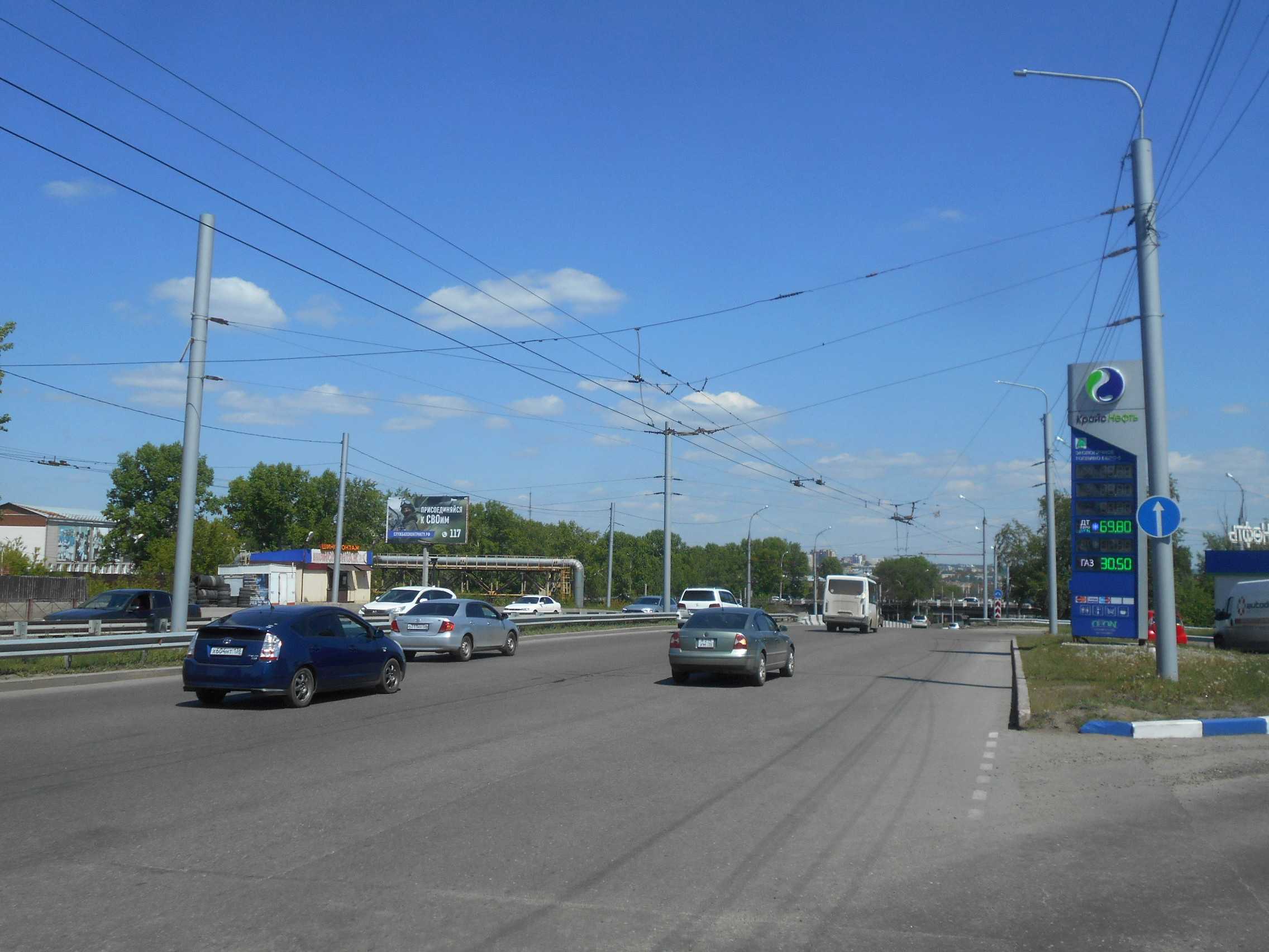 Фотография рекламного носителя, тип: Билборд 3x6, адрес: Объездная а/д, Университетский, напротив ЖК "Союз", Иркутск, Иркутская область, Россия. Сторона Б №811669