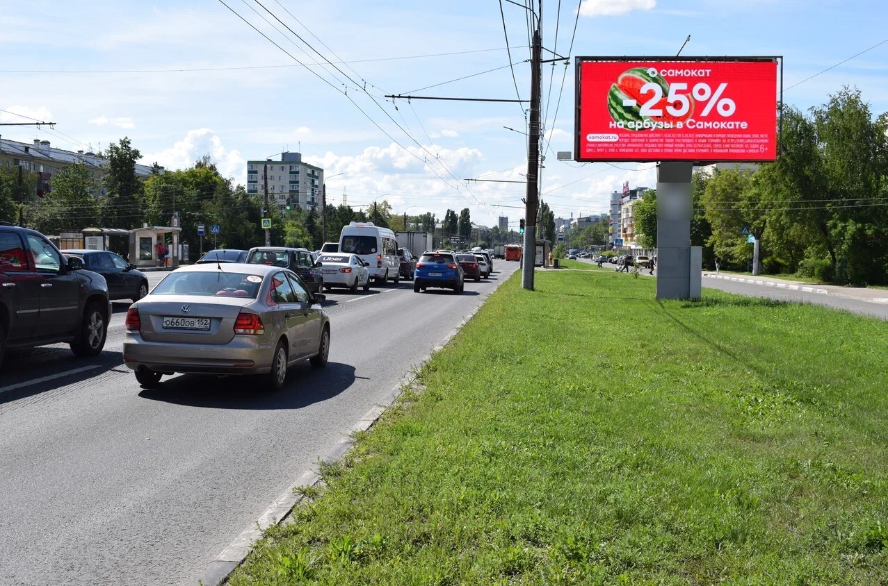 Фотография рекламного носителя, тип: Билборд 3x6, адрес: Ленина пр-т., д.25, Нижний Новгород, Нижегородская область, Россия. Сторона A1-A10 №1349218