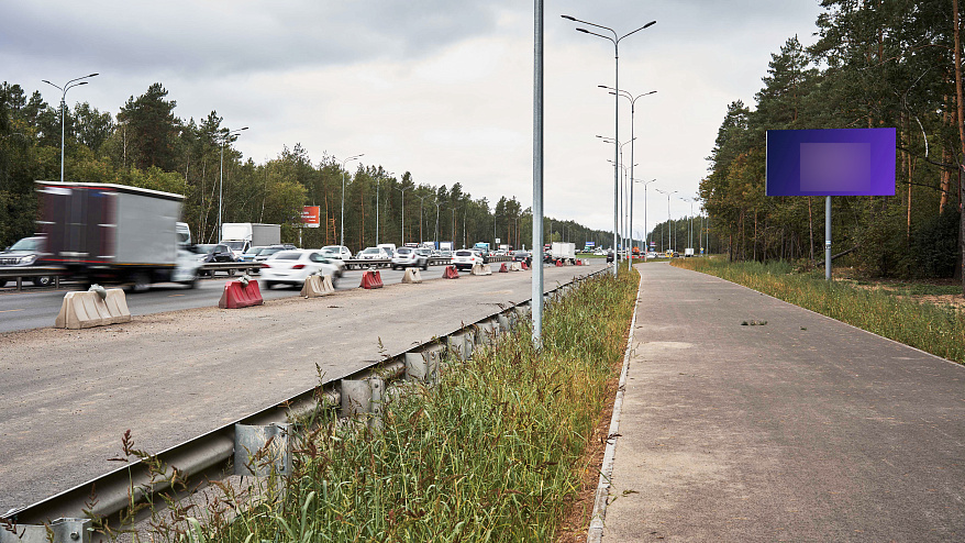 Фотография рекламного носителя, тип: Билборд 3x6, адрес: Горьковское ш., поз.6, 280 м до АЗС "Татнефтепродукт", Казань, Республика Татарстан, Россия. Сторона A1-A10 №761051
