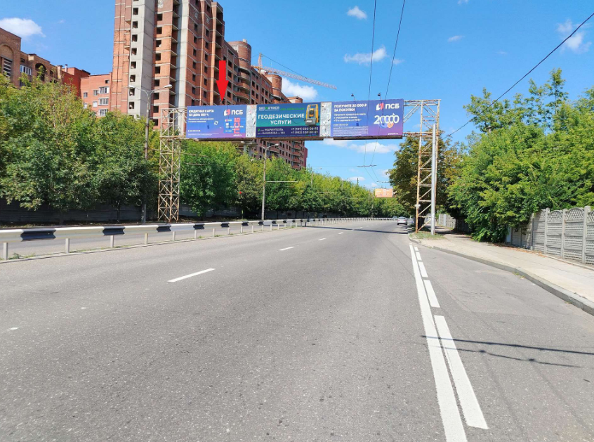 Фотография рекламного носителя, тип: Билборд 3x6, адрес: Артема ул., д.241, Донецк, Донецкая область, Россия. Сторона А1 №1327539