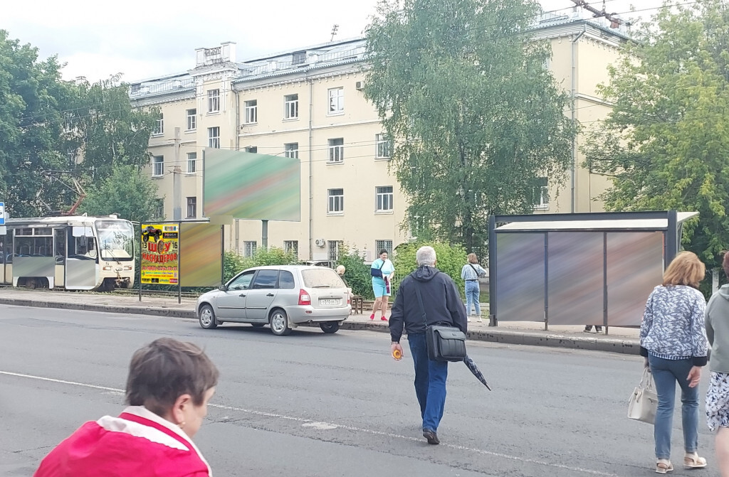 Фотография рекламного носителя, тип: Афиша 1.75x1.8, адрес: Октября пр-т., д.57б, Ярославль, Ярославская область, Россия. Сторона А1 №1051591