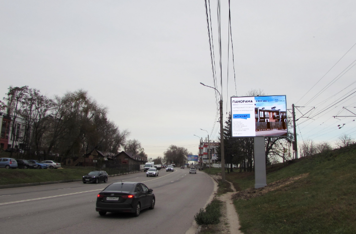 Фотография рекламного носителя, тип: Ситиборд 2.7x3.7, адрес: Ленина ул. X Фронтовая ул., д.11, Воронеж, Воронежская область, Россия. Сторона Аh51 №1336945