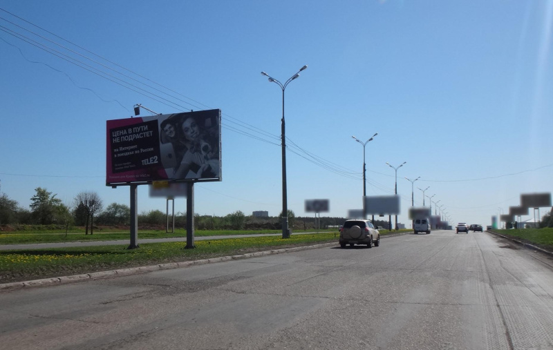 Фотография рекламного носителя, тип: Билборд 3x6, адрес: 10 лет Октября ул., автосалон Кит, Ижевск, Республика Удмуртия, Россия. Сторона A1 №669975