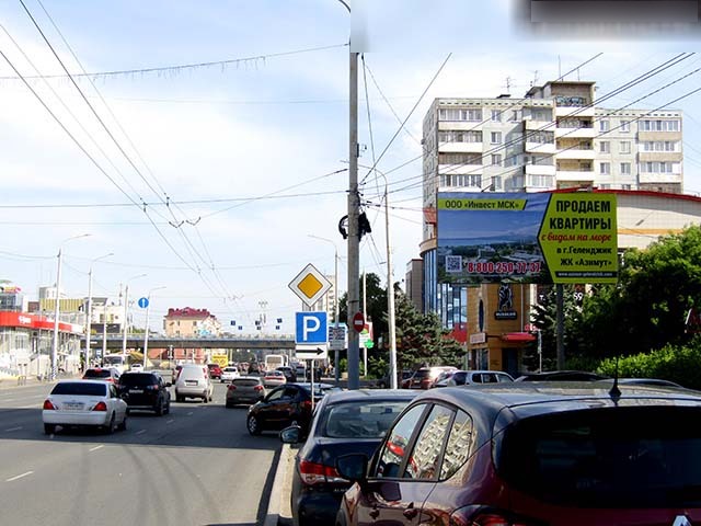 Фотография рекламного носителя, тип: Билборд 3x6, адрес: Красный путь ул., д.61, Омск, Омская область, Россия. Сторона А №197514