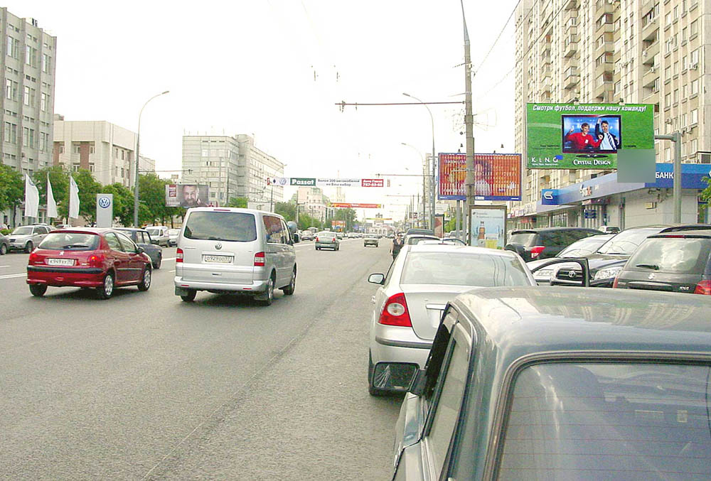 Фотография рекламного носителя, тип: Билборд 3x6, адрес: Марксистская ул., д.5, Москва, Россия. Сторона A №12898