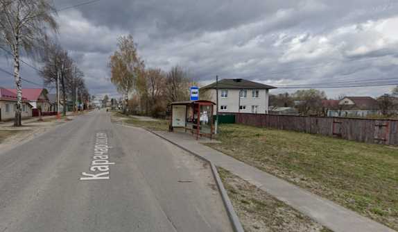 Фотография рекламного носителя, тип: Остановка 1.8x1.2, адрес: Карачаровская ул., д.23, Муром, Владимирская область, Россия. Сторона А №1335728