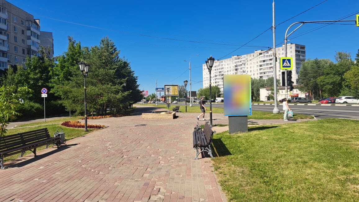 Фотография рекламного носителя, тип: Ситиформат 1.8x1.2, адрес: ул. Декабристов, д.5, Ногинск, Московская область, Россия. Сторона Б №620851