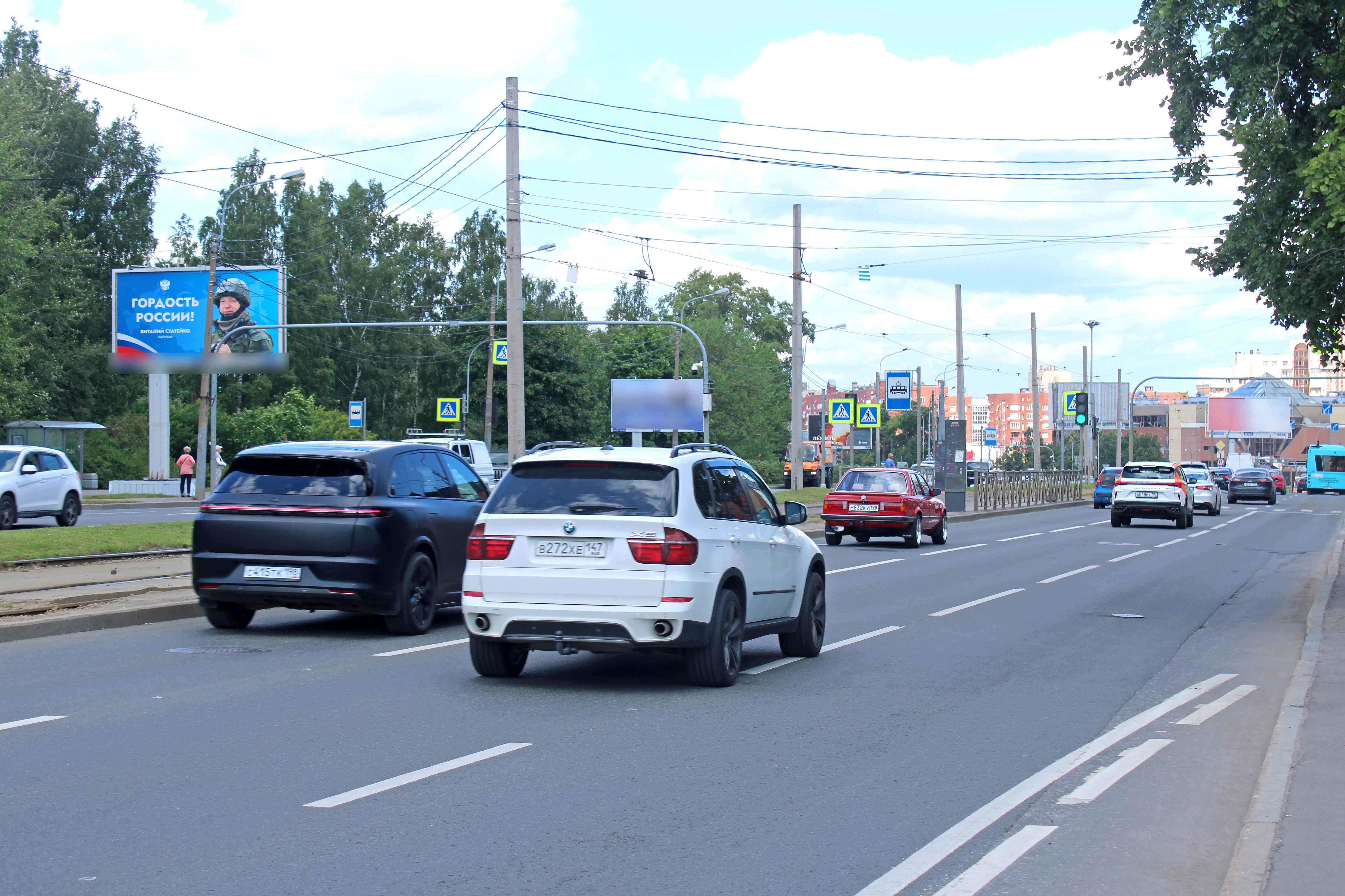 Фотография рекламного носителя, тип: Билборд 3x6, адрес: Энгельса пр-т. Х Поклонногорская ул., поз.2, Санкт-Петербург, Россия. Сторона Б №105868