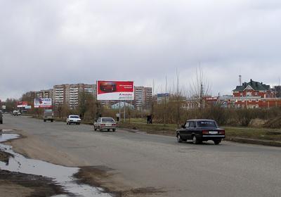 Фотография рекламного носителя, тип: Билборд 3x6, адрес: Солнечная ул., д.8, Киров, Кировская область, Россия. Сторона A №161230