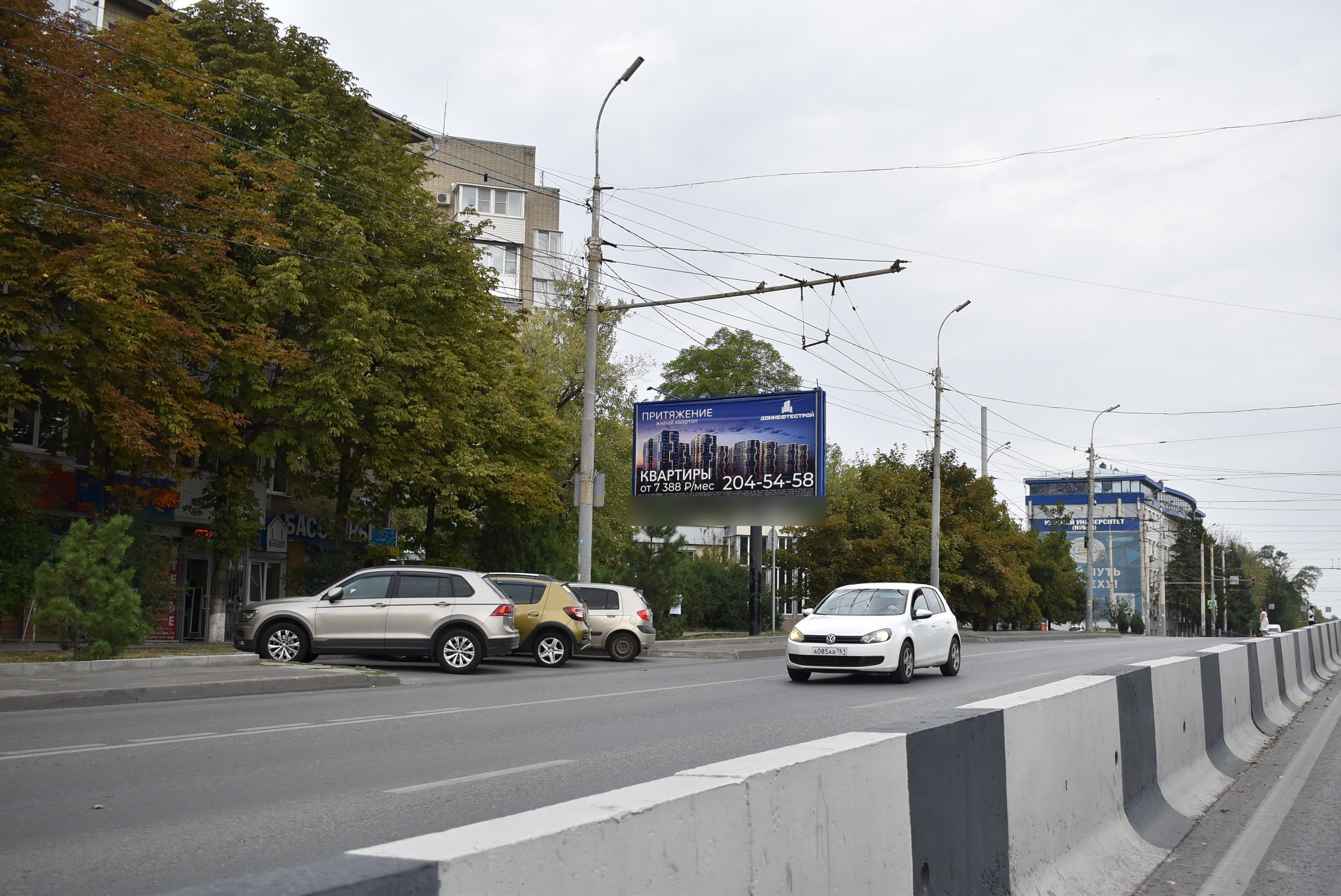 Фотография рекламного носителя, тип: Билборд 3x6, адрес: Михаила Нагибина пр-т., д.31а-31б, Ростов-на-Дону, Ростовская область, Россия. Сторона Б1 №841797