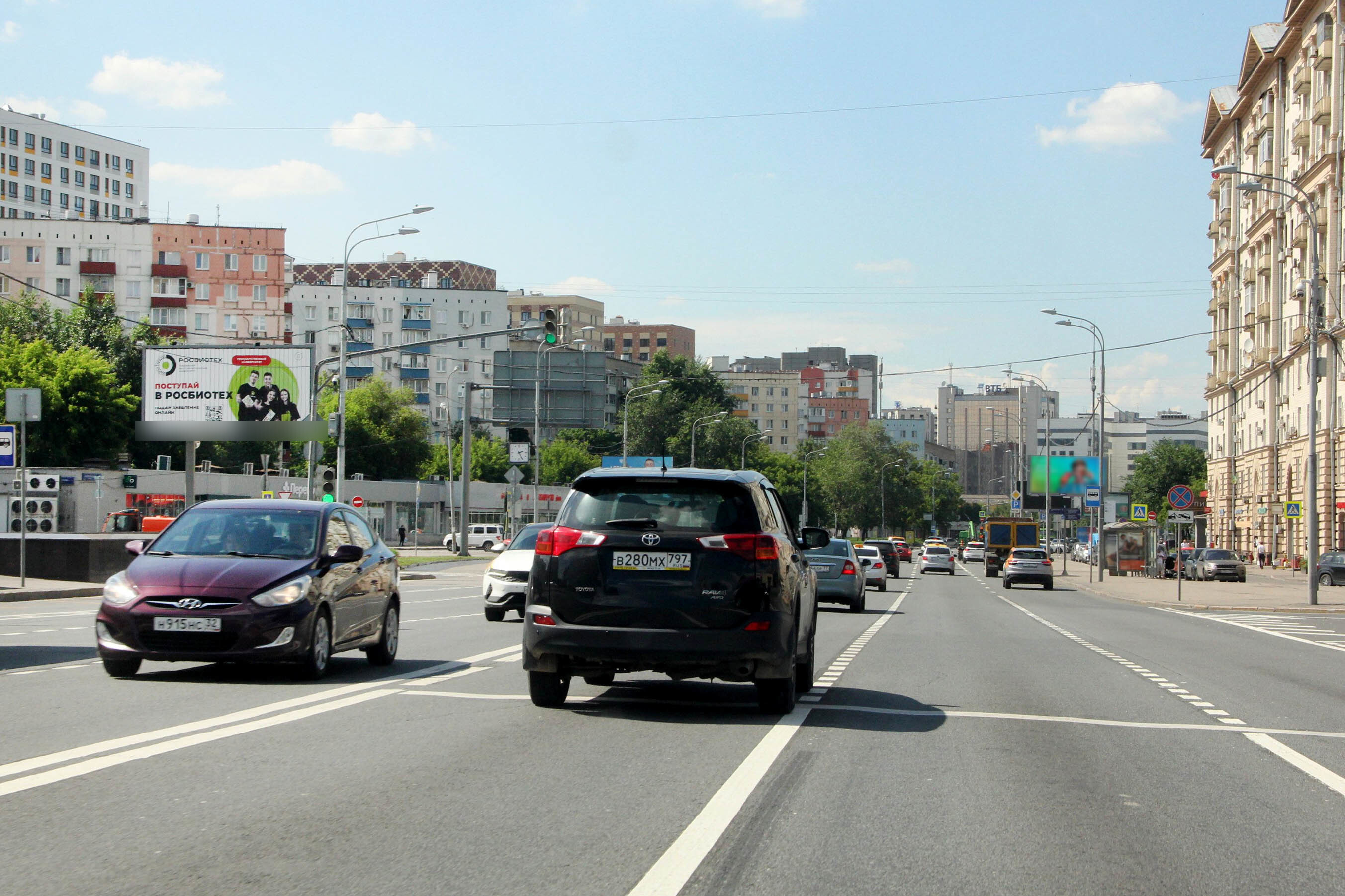 Фотография рекламного носителя, тип: Билборд 3x6, адрес: Волгоградский пр-т., д.24 с.1, Москва, Россия. Сторона Б1 №789270