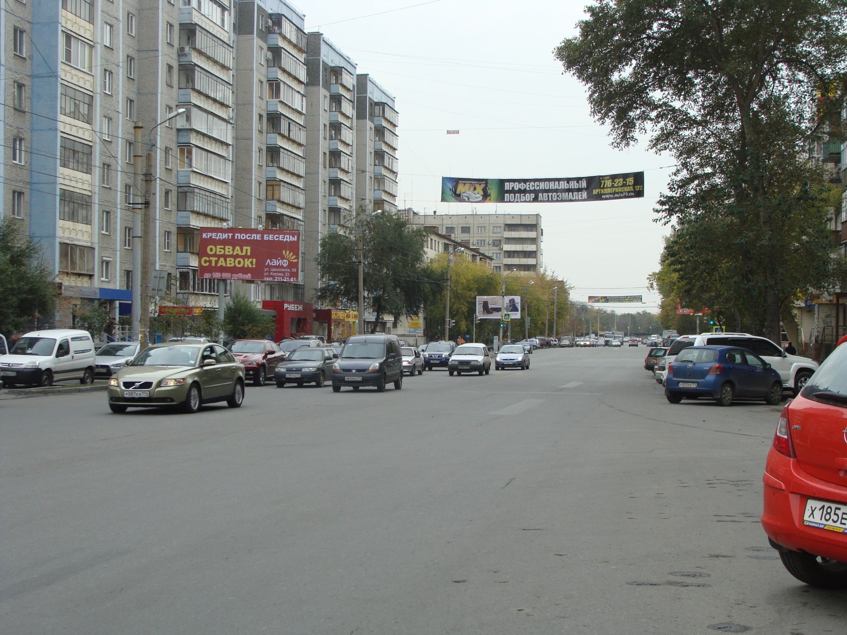 Фотография рекламного носителя, тип: Билборд 3x6, адрес: Российская ул., д.275, Челябинск, Челябинская область, Россия. Сторона В №185555