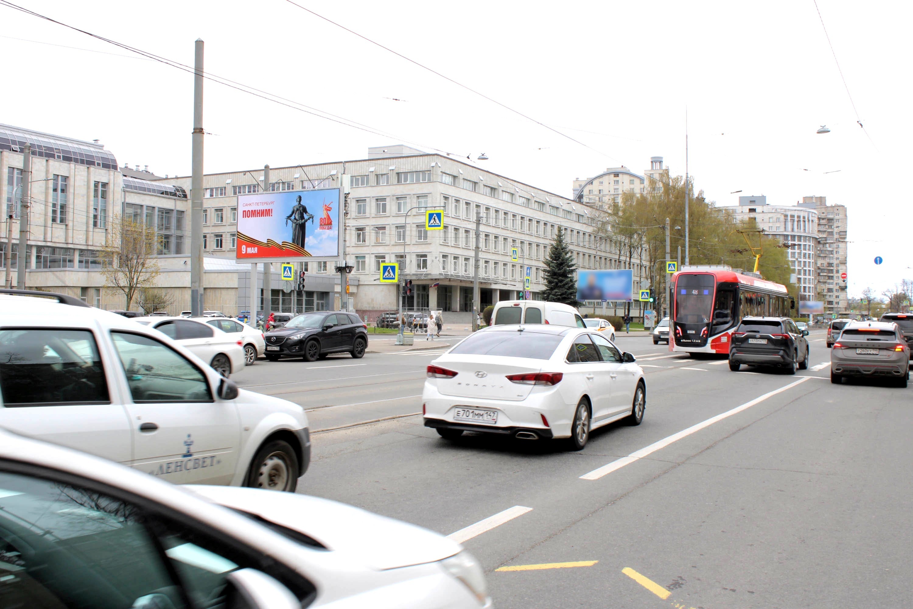 Фотография рекламного носителя, тип: Билборд 3x6, адрес: Торжковская ул. Х Белоостровская ул., д.35, Санкт-Петербург, Россия. Сторона Б №767967