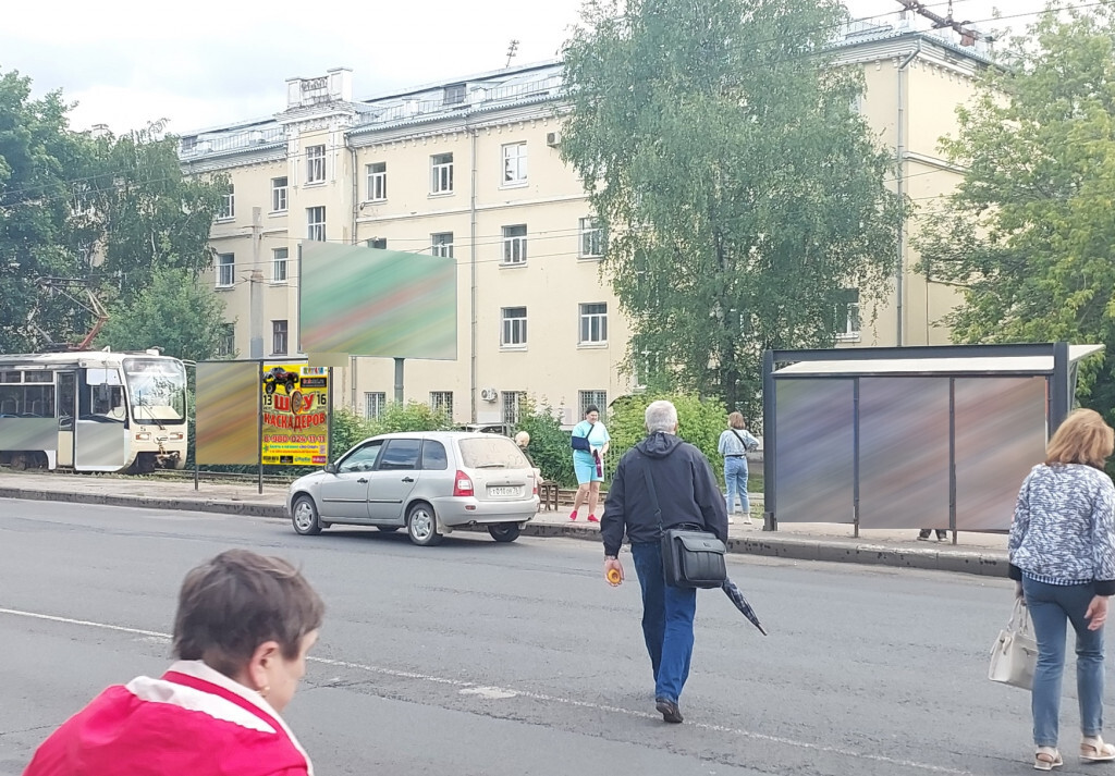 Фотография рекламного носителя, тип: Афиша 1.75x1.8, адрес: Октября пр-т., д.57б, Ярославль, Ярославская область, Россия. Сторона А2 №1051592