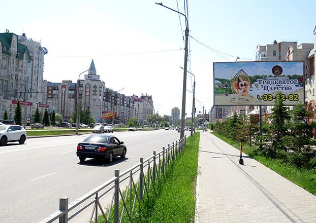 Фотография рекламного носителя, тип: Билборд 3x6, адрес: Жукова ул., д.76 Х Масленникова ул., Омск, Омская область, Россия. Сторона А №197816