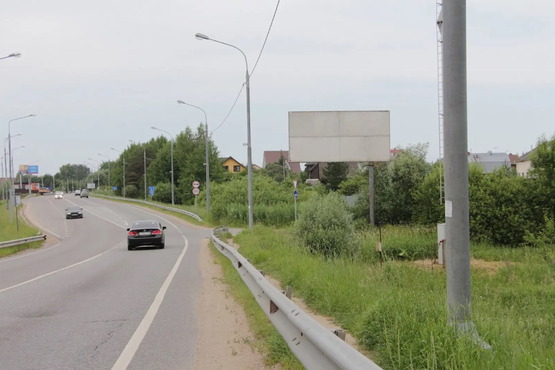 Фотография рекламного носителя, тип: Билборд 3x6, адрес: Баранцево д., Пятницкое ш., 37 400м, Солнечногорск, Московская область, Россия. Сторона A №1072523