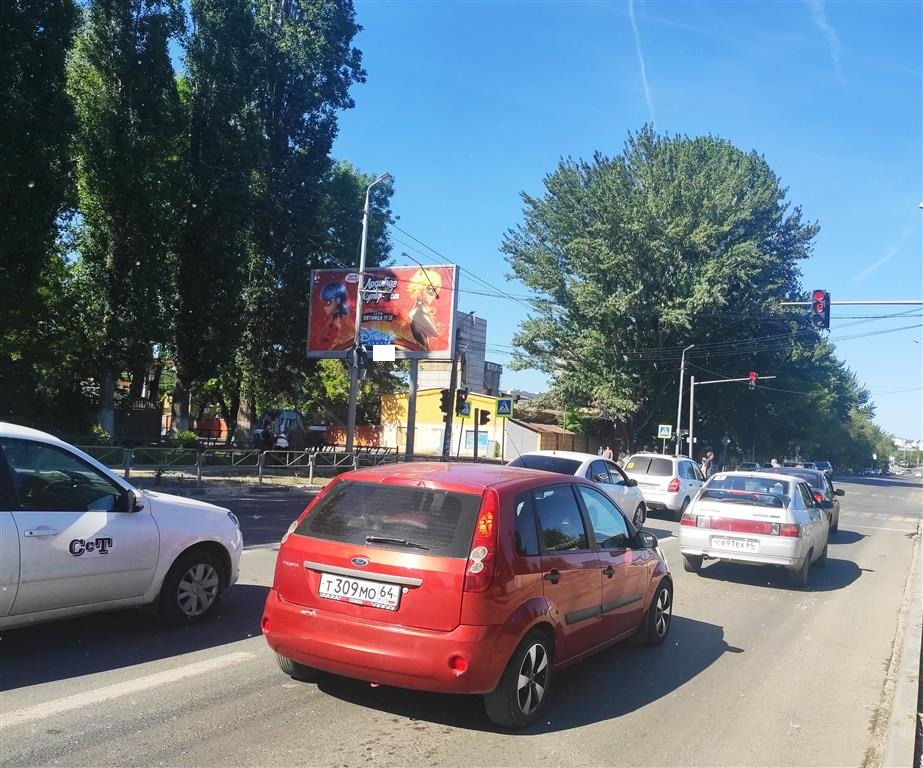 Фотография рекламного носителя, тип: Билборд 3x6, адрес: Ново-Астраханское ш. Х Барнаульская ул., поз.1, Саратов, Саратовская область, Россия. Сторона Б №91005