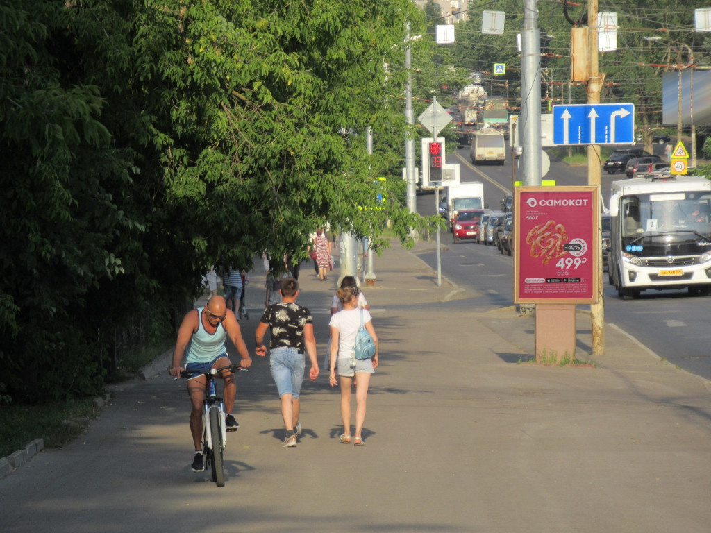 Фотография рекламного носителя, тип: Ситиформат 1.8x1.2, адрес: Советская ул., д.1, Кострома, Костромская область, Россия. Сторона Б №208743
