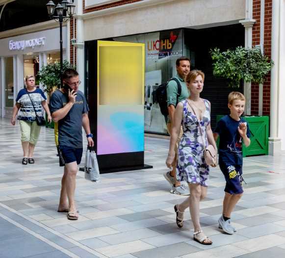Фотография рекламного носителя, тип: Видеоэкран, адрес: Торговый центр «О’КЕЙ «ТЦ Июнь Мытищи»», Мира ул., д.51, Мытищи, Московская область, Россия. Сторона/вариант №1330181