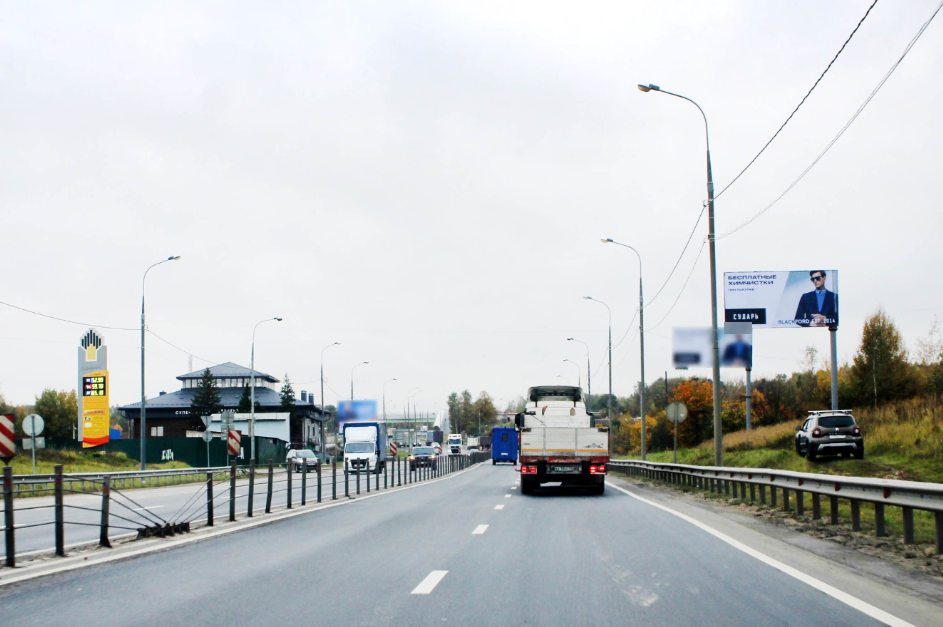 Фотография рекламного носителя, тип: Билборд 3x6, адрес: Дмитровское ш., 38 840м, Мытищи, Московская область, Россия. Сторона А №723891