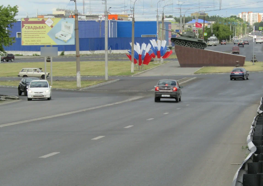 Фотография рекламного носителя, тип: Билборд 3x6, адрес: К. Мяготина ул., у ТРЦ Гипер Сити, Курган, Курганская область, Россия. Сторона В №589256