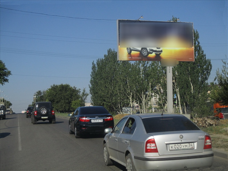 Фотография рекламного носителя, тип: Билборд 3x6, адрес: Землячки ул., д.74Н, Волгоград, Волгоградская область, Россия. Сторона А №111170