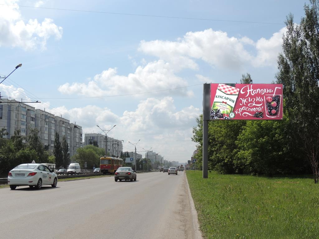 Фотография рекламного носителя, тип: Билборд 3x6, адрес: Попова ул., д.102, Барнаул, Алтайский край, Россия. Сторона A №87774