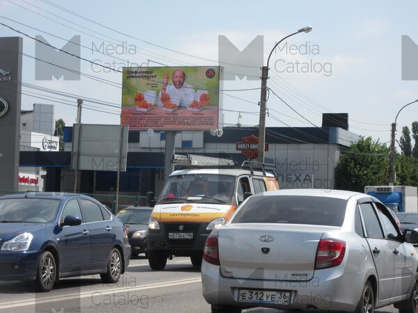 Фотография рекламного носителя, тип: Видеоэкран, адрес: Остужева ул., д.19б, Воронеж, Воронежская область, Россия. Сторона Бh1-Бh10 №1328275