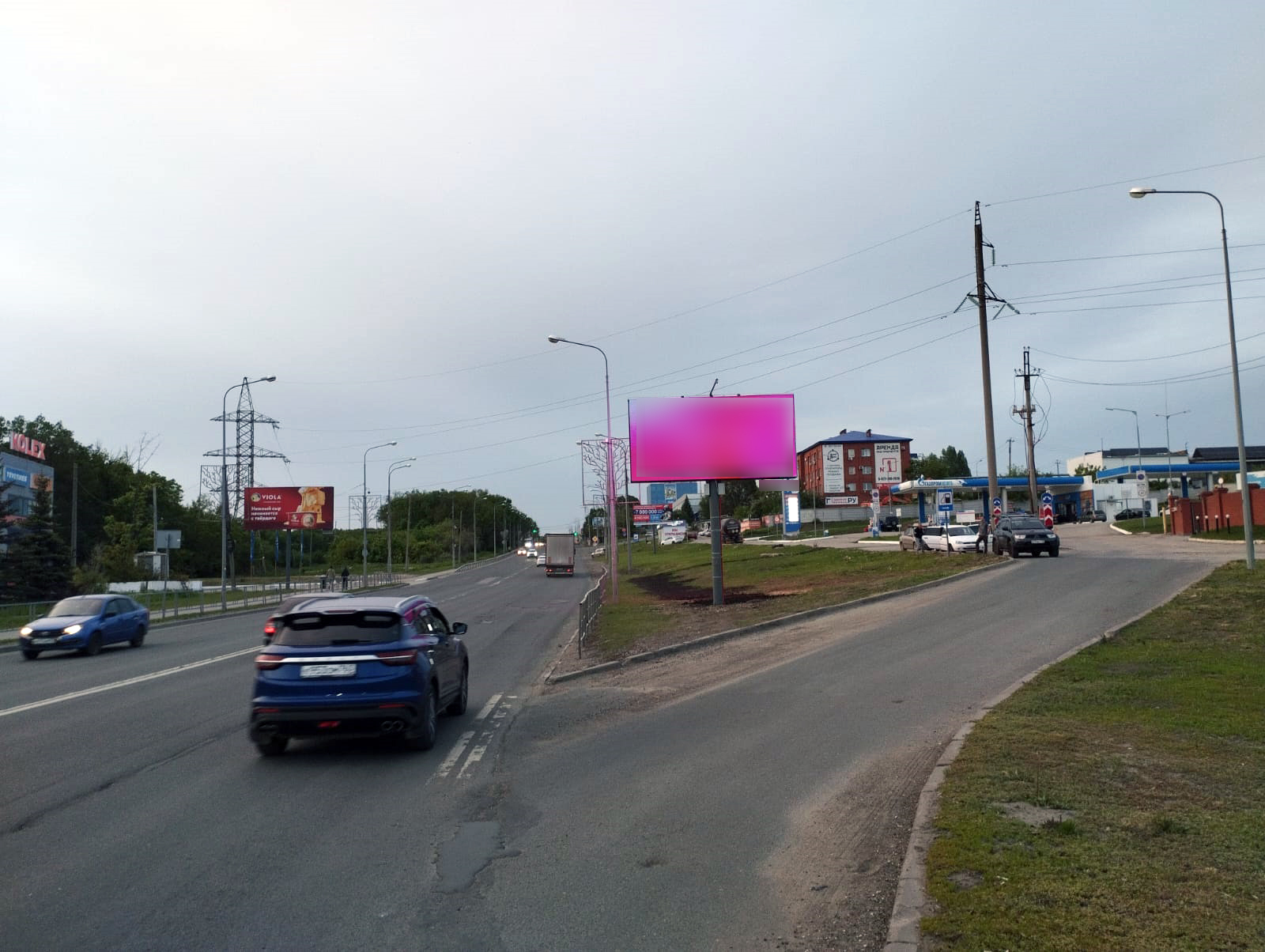 Фотография рекламного носителя, тип: Билборд 3x6, адрес: Демократическая ул., д.43б, Самара, Самарская область, Россия. Сторона А1 №946481