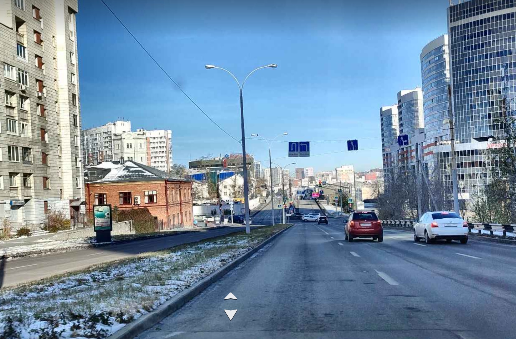 Фотография рекламного носителя, тип: Ситиформат 1.8x1.2, адрес: Московская ул. Х Радищева ул., д.51, поз.3, Екатеринбург, Свердловская область, Россия. Сторона Б №1323825