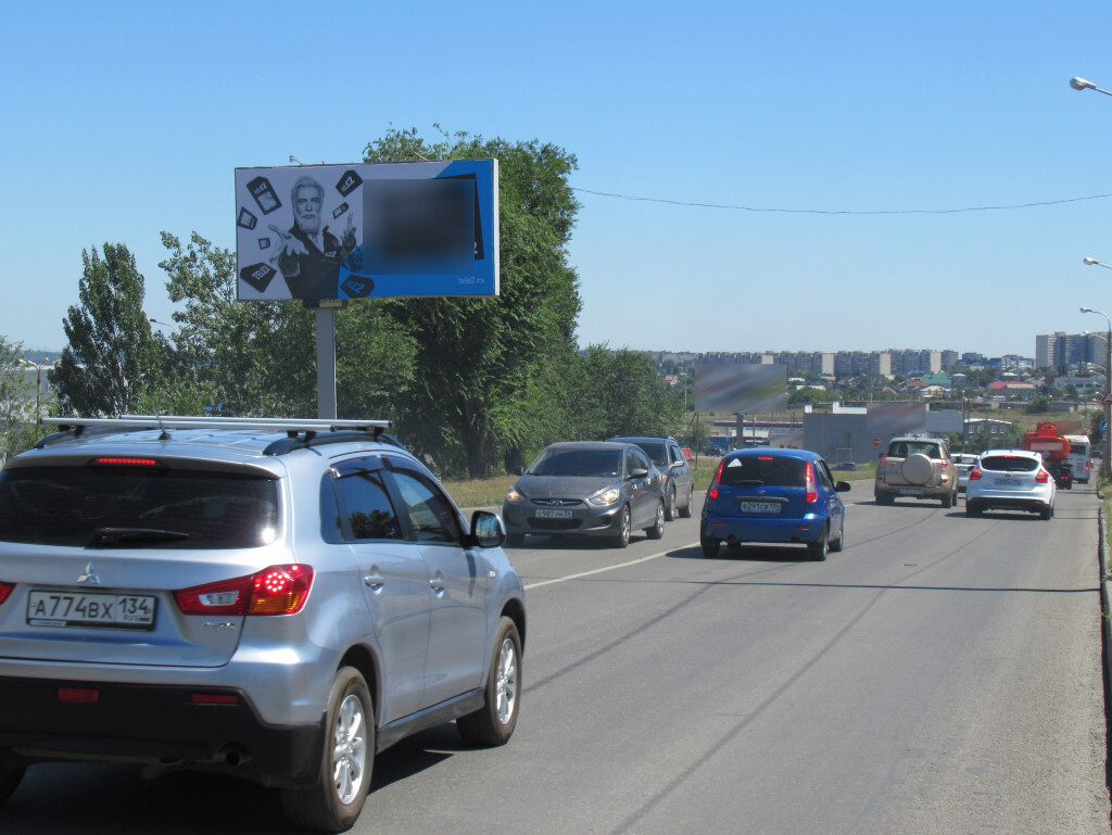 Фотография рекламного носителя, тип: Билборд 3x6, адрес: Землячки ул., д.74Н, Волгоград, Волгоградская область, Россия. Сторона Б №111171