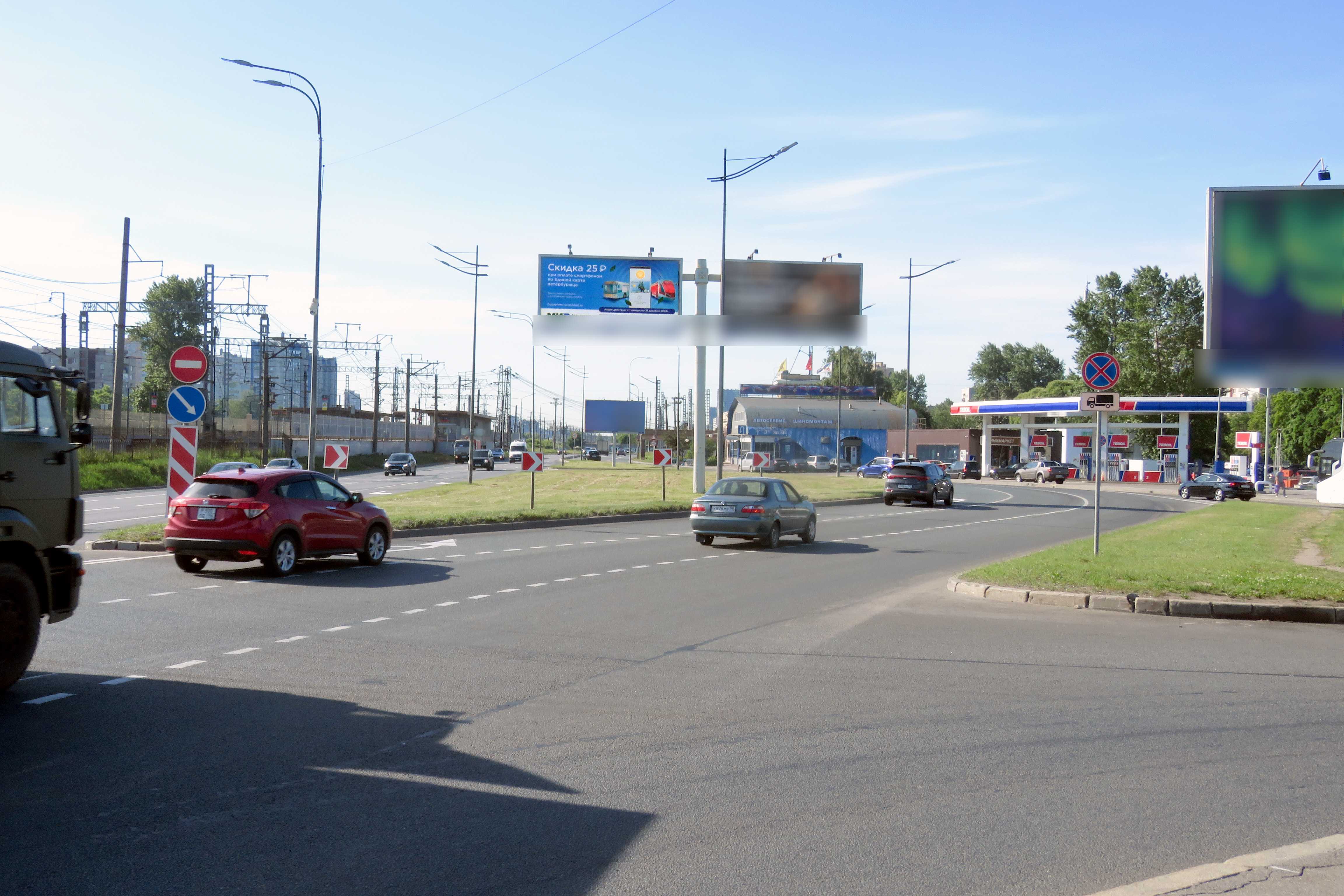 Фотография рекламного носителя, тип: Билборд 3x6, адрес: Витебский пр-т. Х Типанова ул., д.40, Санкт-Петербург, Россия. Сторона А1 №767996