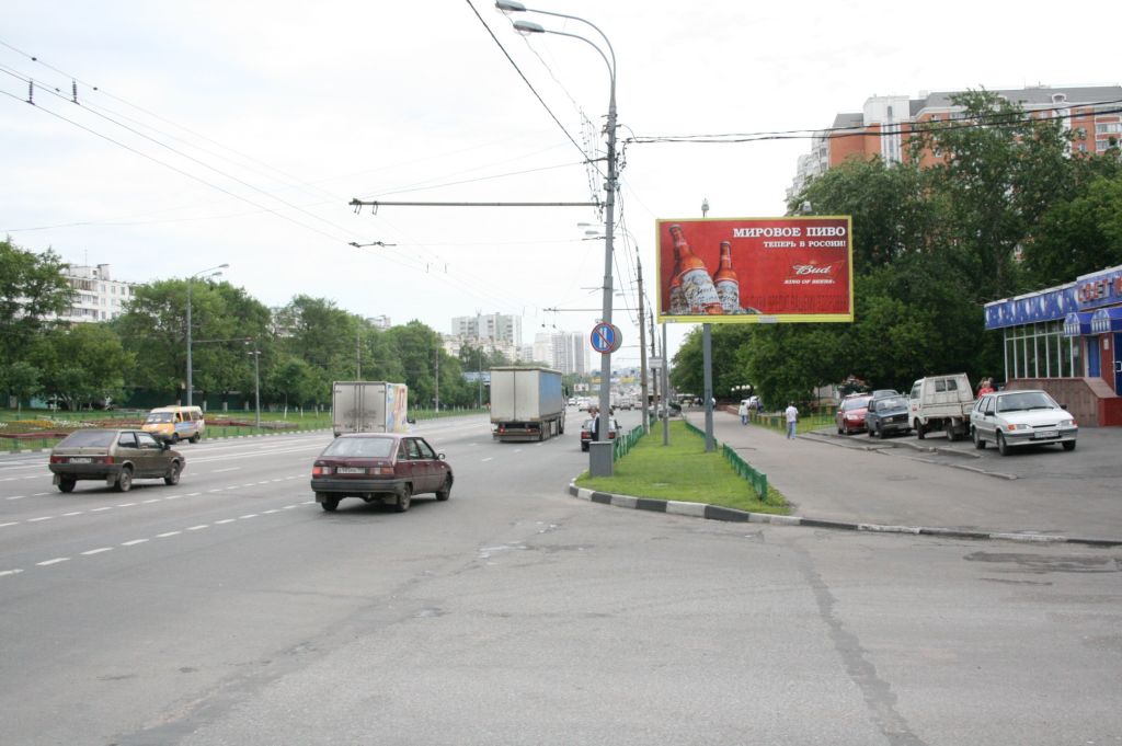 Фотография рекламного носителя, тип: Билборд 3x6, адрес: Щелковское ш., д.78, Москва, Россия. Сторона А №93438