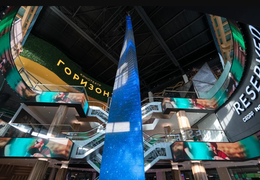 Фотография рекламного носителя, тип: Видеоэкран, адрес: Торговый центр «Горизонт», Михаила Нагибина пр-т., д.32/2, Ростов-на-Дону, Ростовская область, Россия. Сторона/вариант №636366