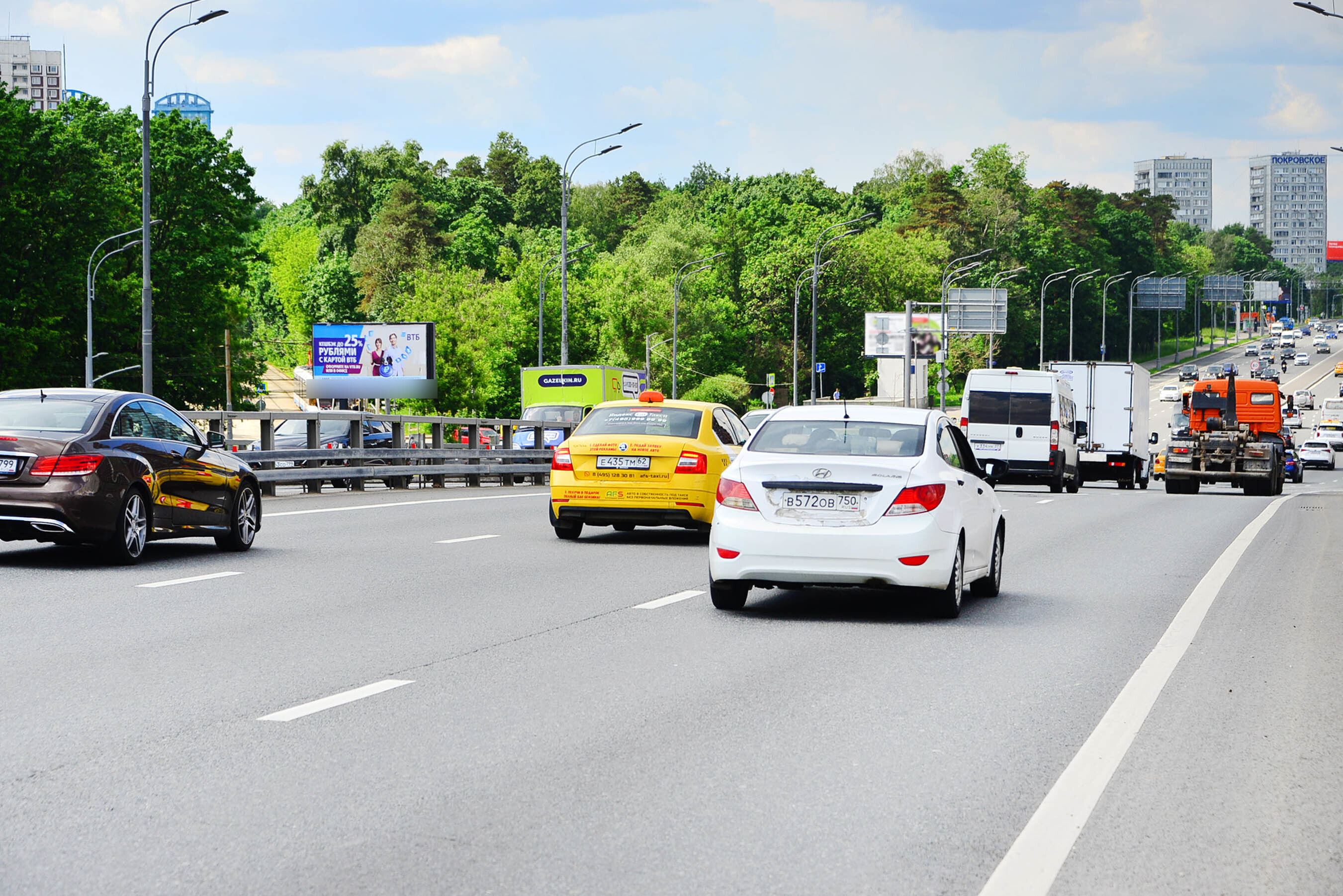 Фотография рекламного носителя, тип: Билборд 3x6, адрес: Волоколамское ш. X Пехотная ул., Москва, Россия. Сторона Б №605905