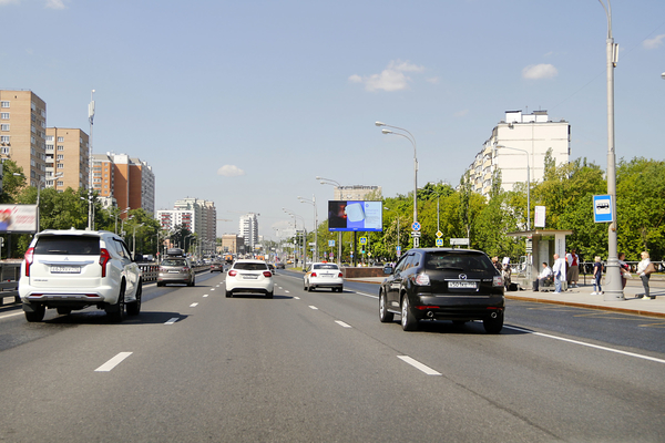 Фотография рекламного носителя, тип: Билборд 3x6, адрес: Щелковское ш., д.89 Х Новосибирская ул., Москва, Россия. Сторона А1 №14974