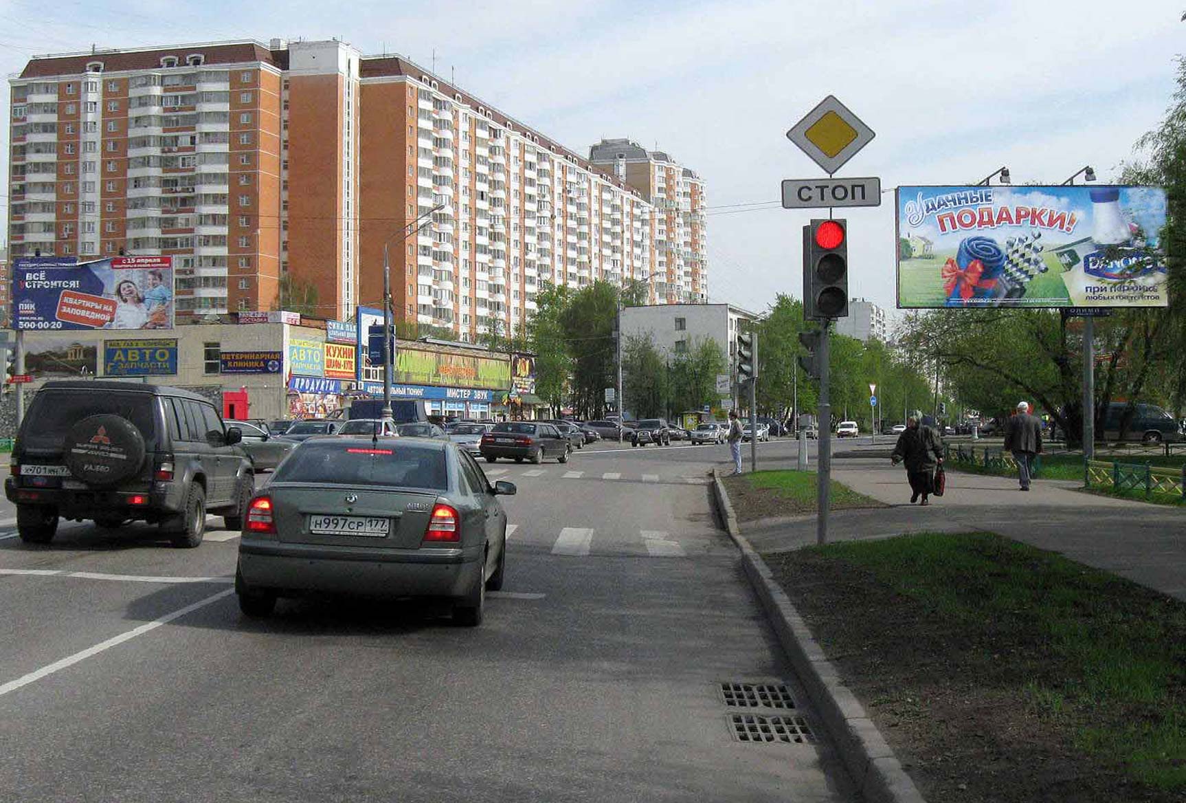 Фотография рекламного носителя, тип: Билборд 3x6, адрес: Снежная ул., д.16, корп.2 Х Седова ул., Москва, Россия. Сторона A №15327