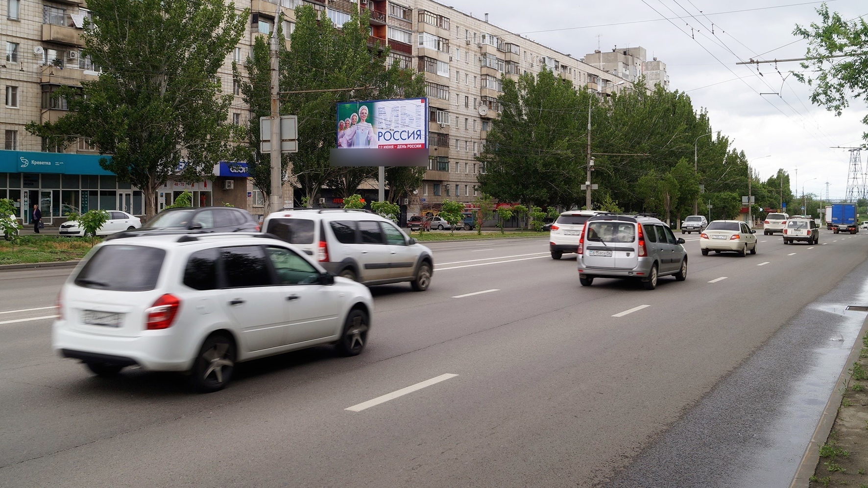 Фотография рекламного носителя, тип: Билборд 3x6, адрес: Н. Отрады ул., Волгоград, Волгоградская область, Россия. Сторона Б №337632