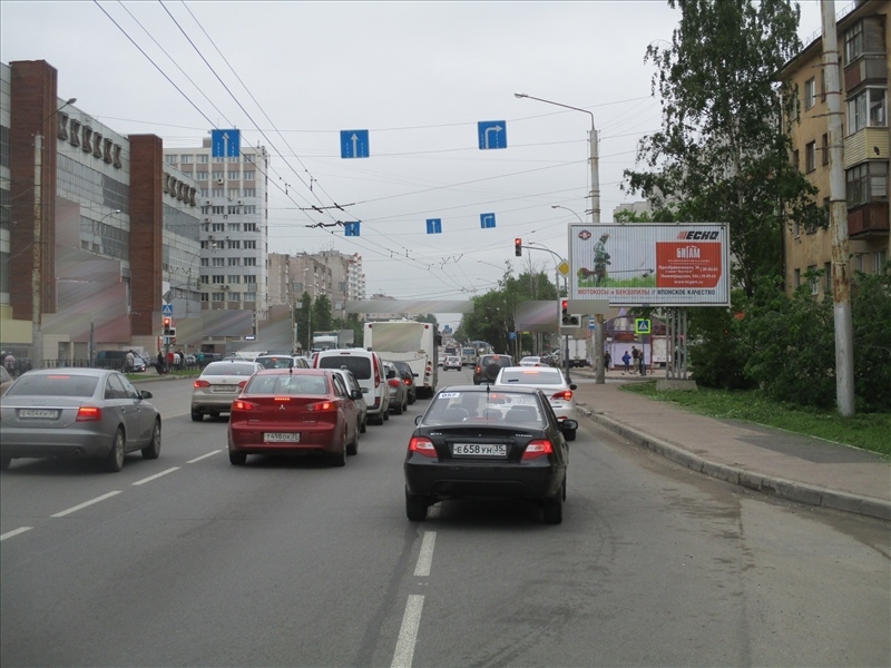Фотография рекламного носителя, тип: Билборд 3x6, адрес: Ленинградская ул., д.72, Вологда, Вологодская область, Россия. Сторона A1-А3 №208082