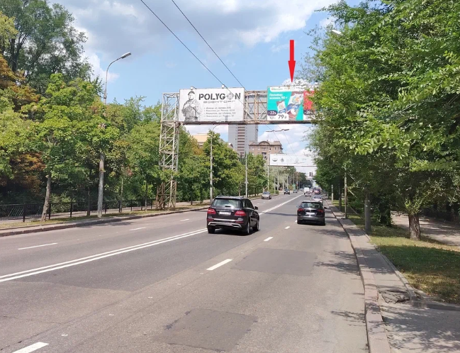 Фотография рекламного носителя, тип: Билборд 3x6, адрес: Донецк г., Университетская ул., д.7д, Донецк, Донецкая область, Россия. Сторона Б2 №1326992