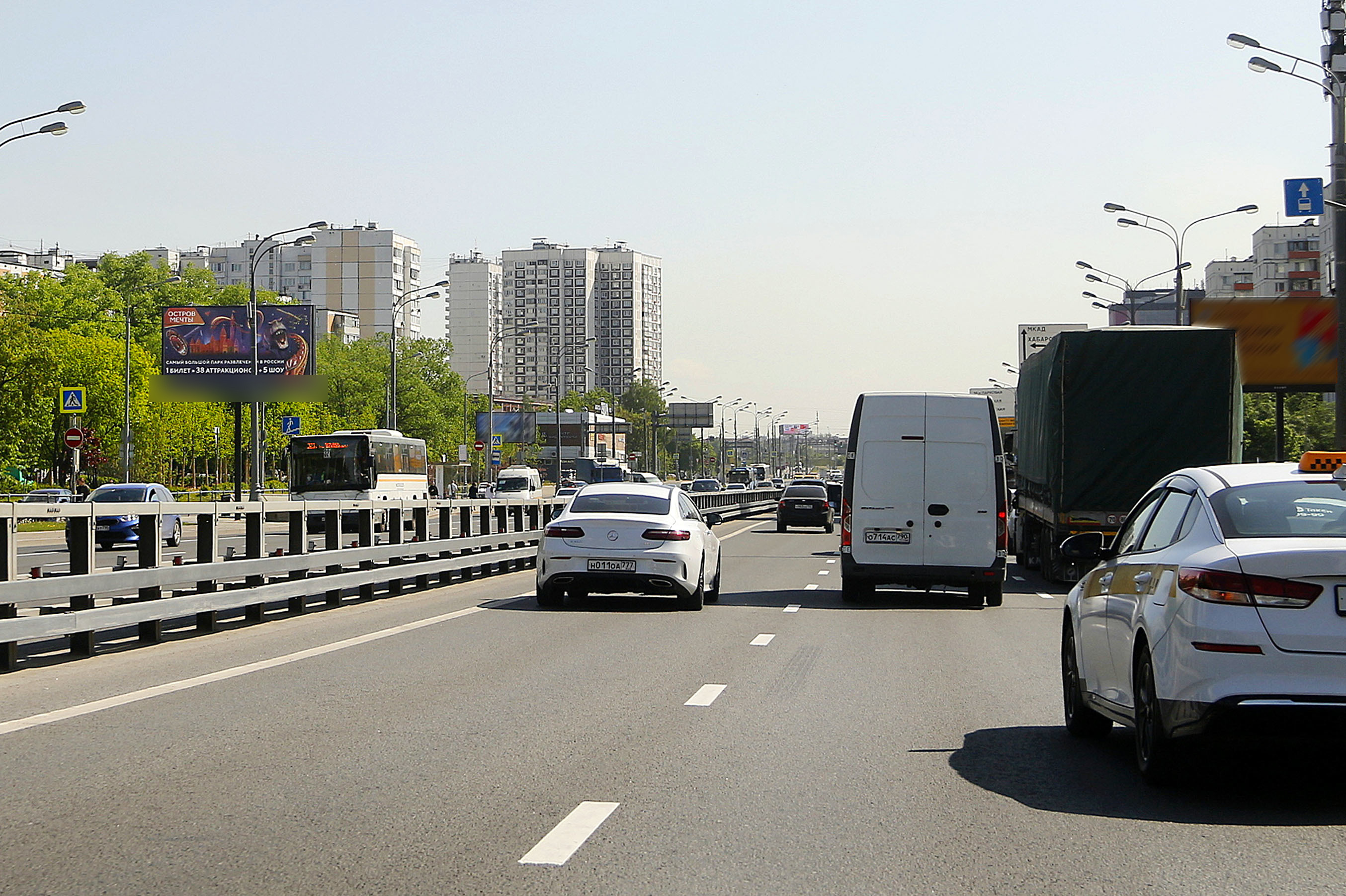 Фотография рекламного носителя, тип: Билборд 3x6, адрес: Щелковское ш., д.89 Х Новосибирская ул., Москва, Россия. Сторона Б №14976