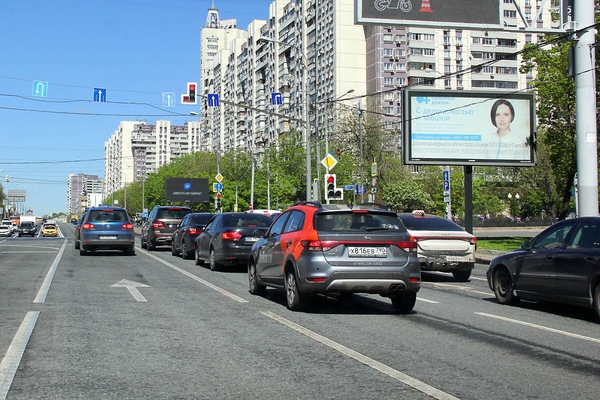 Фотография рекламного носителя, тип: Билборд 3x6, адрес: Волгоградский пр-т., д.1 Х Абельмановская ул., Москва, Россия. Сторона А №15683