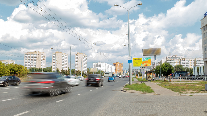 Фотография рекламного носителя, тип: Билборд 3x6, адрес: Мулланура Вахитова ул., "Энергоуниверситет", Казань, Республика Татарстан, Россия. Сторона A1-А10 №674715