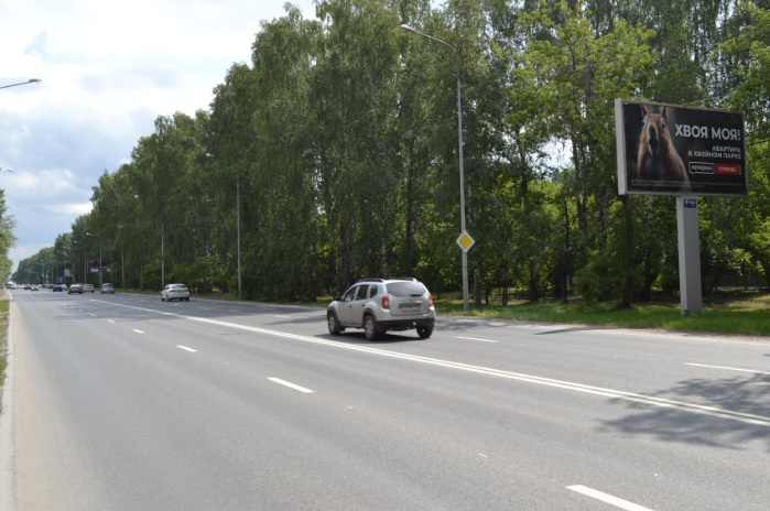 Фотография рекламного носителя, тип: Билборд 3x6, адрес: 50 лет ВЛКСМ ул., д.71, Тюмень, Тюменская область, Россия. Сторона А №1023599