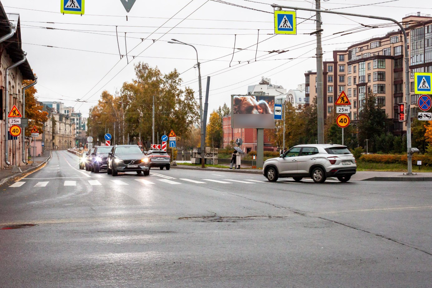Фотография рекламного носителя, тип: Ситиборд 2.7x3.7, адрес: Ждановская ул., д.41, Санкт-Петербург, Россия. Сторона А1 №724970