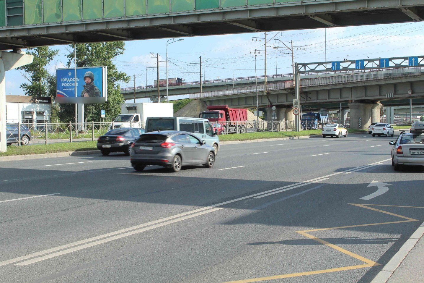 Фотография рекламного носителя, тип: Билборд 3x6, адрес: Пулковское ш., д.44, корп.1, Санкт-Петербург, Россия. Сторона Б №686242