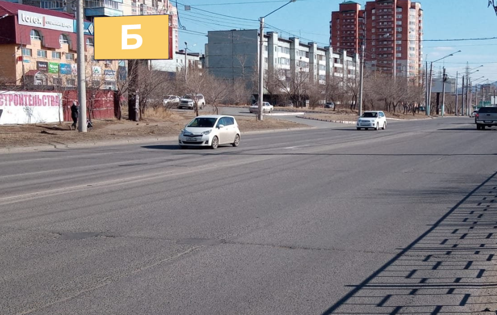 Фотография рекламного носителя, тип: Билборд 3x6, адрес: Красной звезды ул., поз.38, Чита, Забайкальский край, Россия. Сторона Б №1084448