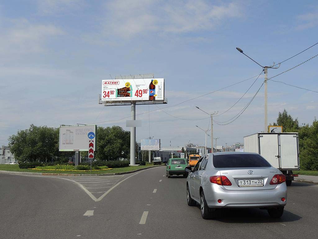 Фотография рекламного носителя, тип: Суперсайт 5x15, адрес: Павловский тракт, д.247, Барнаул, Алтайский край, Россия. Сторона B №88164