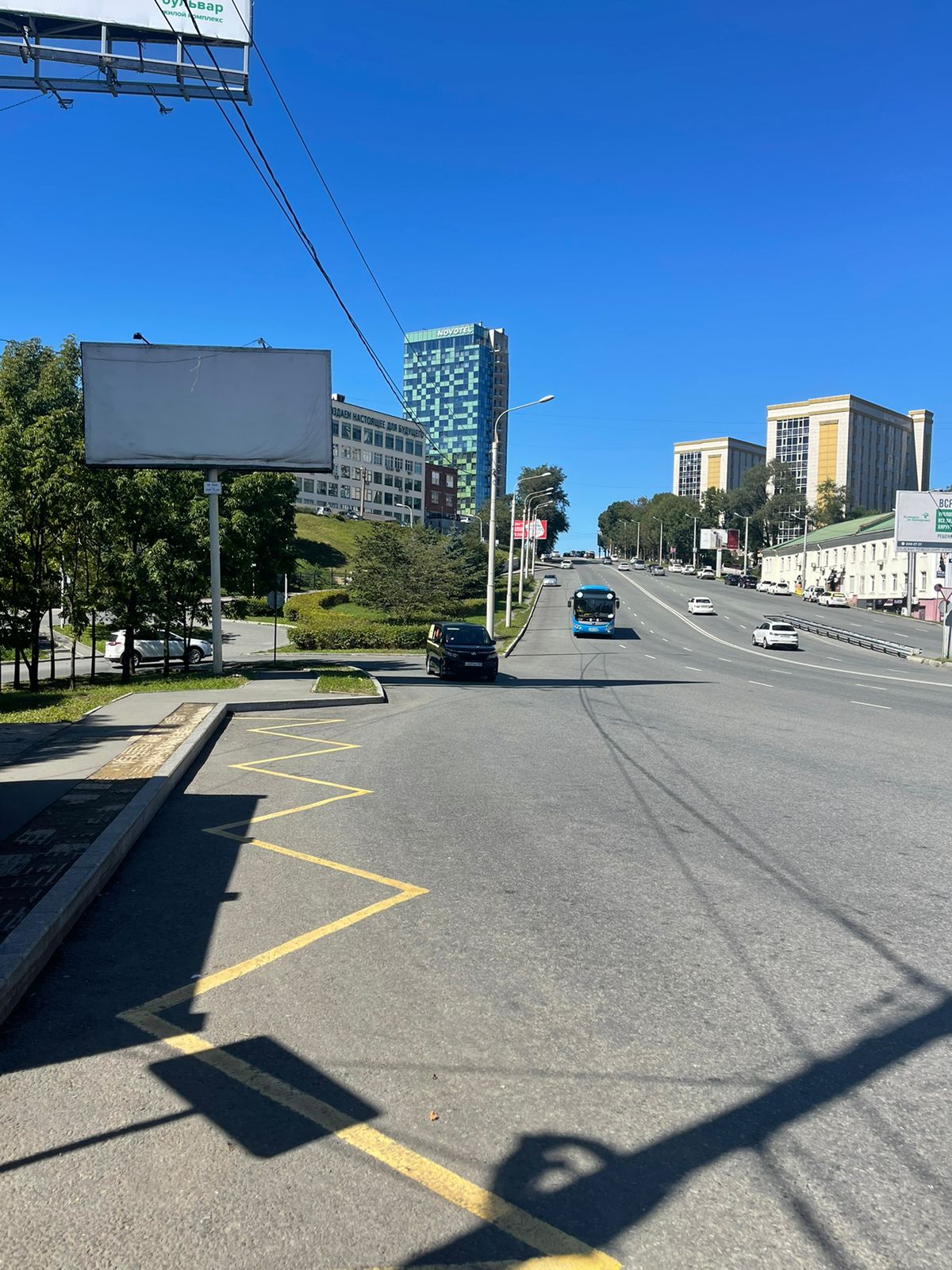 Фотография рекламного носителя, тип: Билборд 3x6, адрес: Партизанский пр-т., д.44, Владивосток, Приморский край, Россия. Сторона Б №1350185